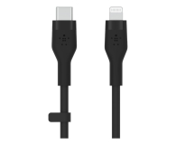 BELKIN USB-C - Lightning Silicone 3m Black CAA009BT3MBK - 733106 - zdjęcie 1